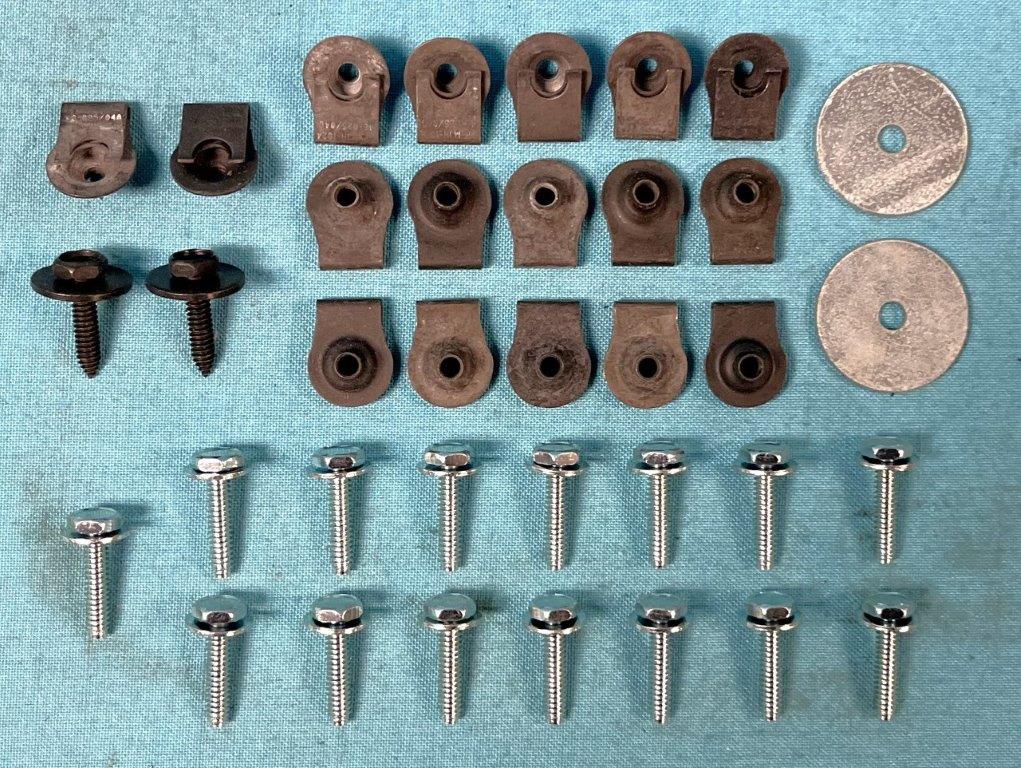 Rear Valance Bolt set