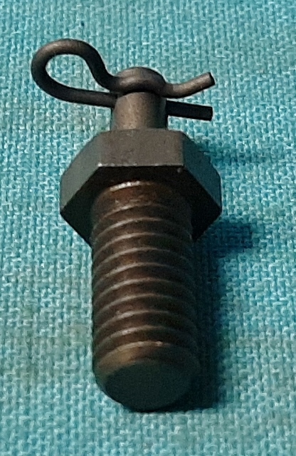 Linkage Stud - late 1969 to 1974.  4bbl manual 4-speed.  NOT 340.  Phosphate plated