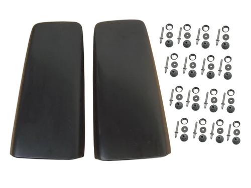 Hood Scoops (pair) - WITHOUT Chrome "eyebrow" moldings.  For 1970 Dart, 1971-72 Demon, and 1971-72 Dusters. Discount exempt