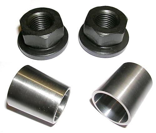 Upper ball joint adapters - if staying with 67-72 upper ball joints.  For A-body's using our new Knuckles part # 350-48074.  The other option is to just replace upper ball joints for 1973-76 A-body upper ball joints.