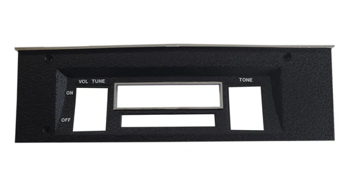 Am/FM Radio Bezel - Rallye Dash - Black - discount exempt