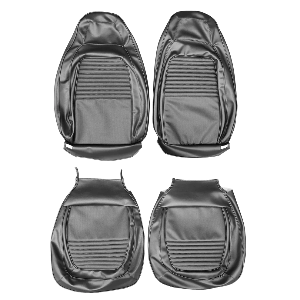 Front Bucket seats (pair) - ranger grain inserts with Coachman grain skirts. This is the "Deputy" with A93 option code.  Black or White - notify at time of order or place in notes on web type orders