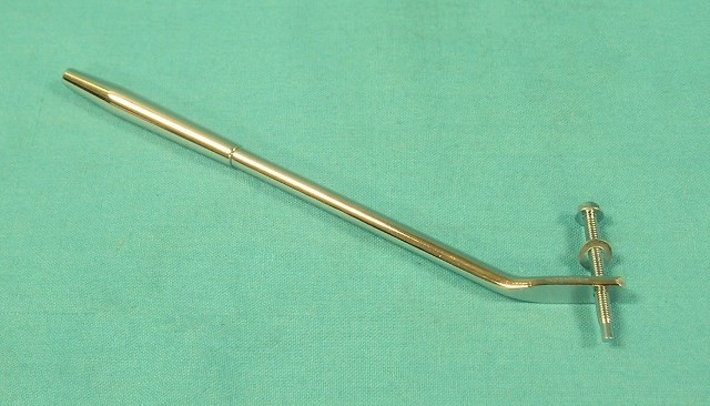Turn Signal Lever  (specific for 1966 - but can be used for all 1960-66 A-body vehicles - just the other years had a black plastic handle at the top and this is solid chrome).