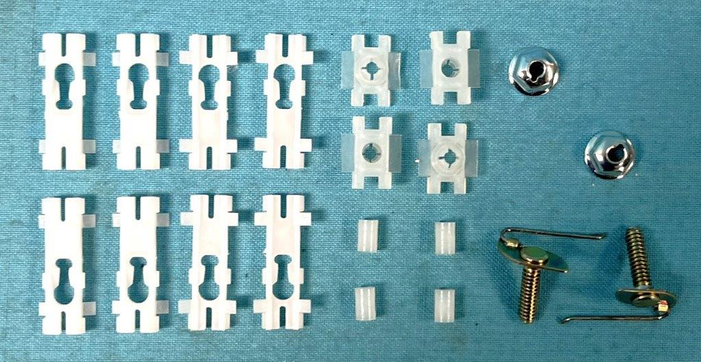 Vinyl top clip set