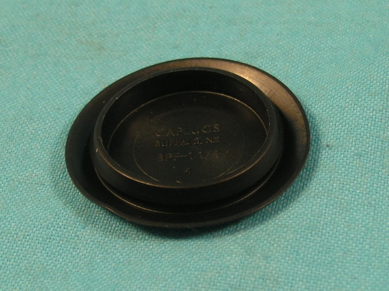 Flush sheet metal plug - 1-1/4"