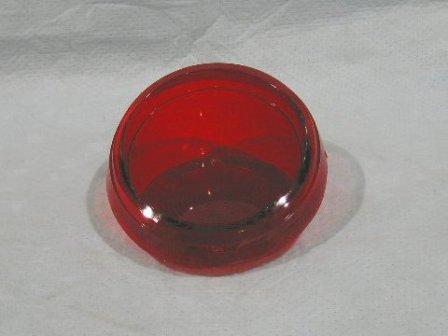 Tail light lens (Left or Right) with no chrome on outside edge. Lens only.