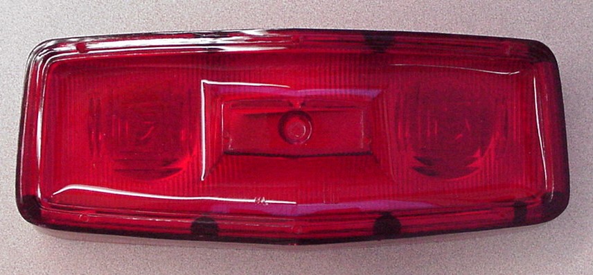 Drivers side Taillight Lens(No chrome on Taillight lens)