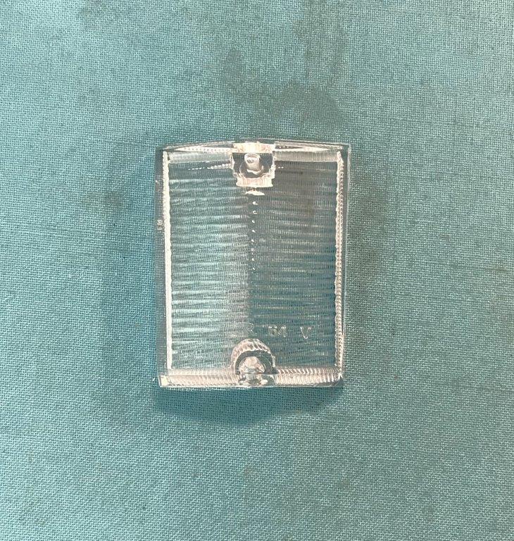 Drivers side bottom backup clear lens (Backup lens)