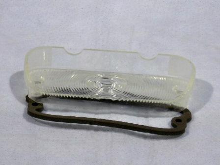 Drivers side front parking lens. Will also fit and function for 67 B-Bodies (not Dodge however) but do not have the small "67" on the bottom corner of the lens and the lip on the top is not as long but fits and functions fine.
