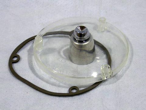 Front parking light lens with bulb shield and gasket included each