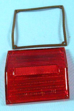 Passenger side inner Taillight lens.  Applies for Fury III, Sport Fury and VIP models with two sets of taillights per side of vehicle.