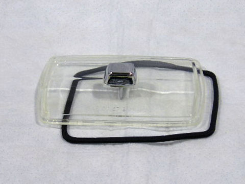 Front Parking Lens - Left or Right (w/Chrome center).(each) - Discount exempt