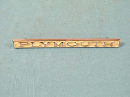 Grill nameplate