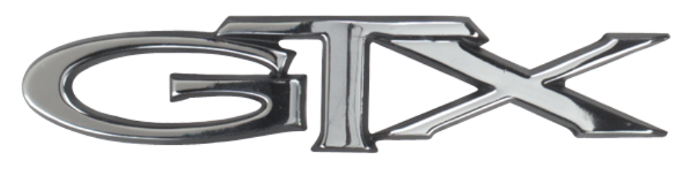 Grill nameplate "GTX"