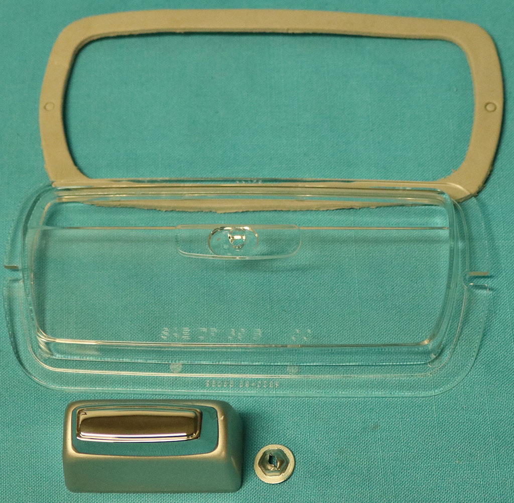 Front Parking Lens w/Chrome Piece on lens - Passenger side - discount exempt