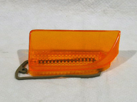 Drivers side front parking lens - amber - domestic