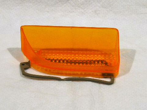 Passenger front parking lens - amber - domestic