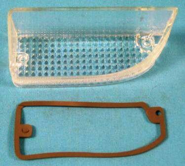 Drivers front parking lens - clear - overseas