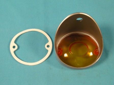 Drivers side front parking lens - Amber

(Domestic-amber, Overseas-clear)