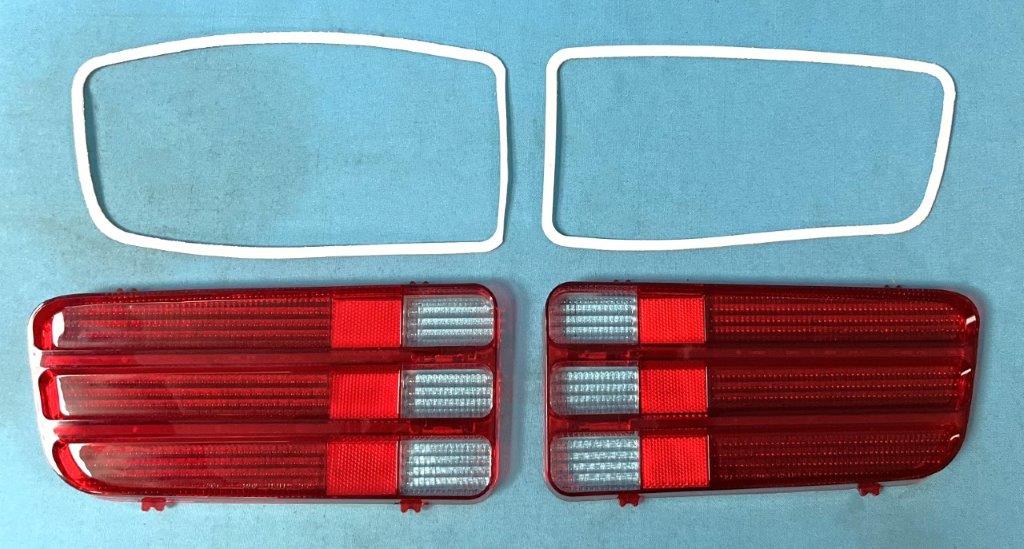 Taillight lenses - both drivers side and passenger side