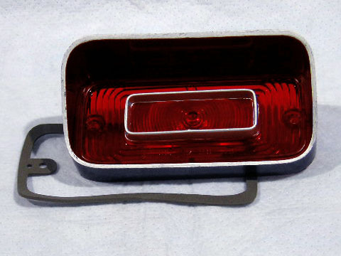 Drivers side Outside Taillight Lens