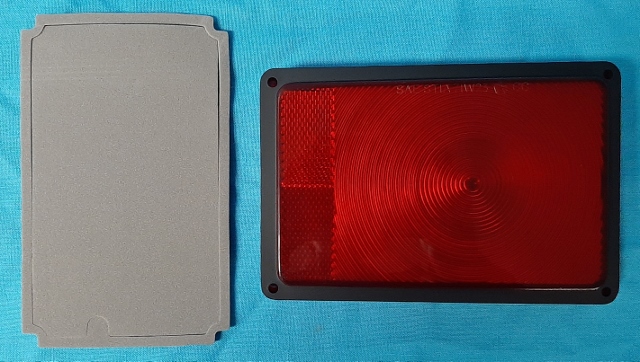 Drivers side inner tailight lens - discount exempt