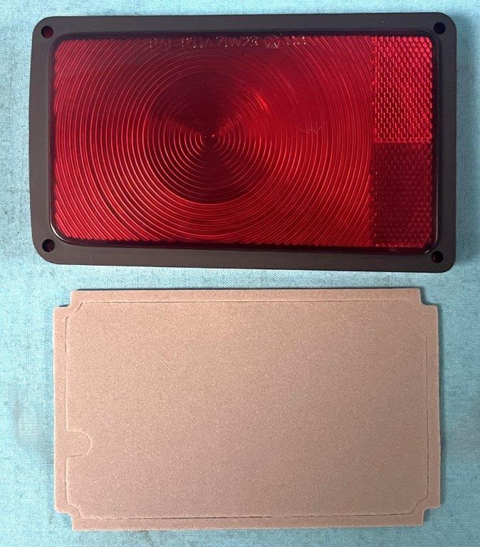 Drivers side outer Taillight lens - discount exempt
