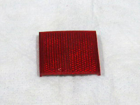 Taillight Inner red square reflector. 2 needed per car.  These are glued to the lens.  Original part # 2506 498