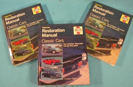 "Haynes" Restoration Manual for Classic Cars by Lindsay Porter, a good general restoration guide for any car enthusiast doing restoration work