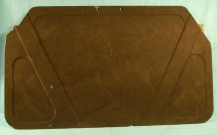 DELUXE molded hood insulation pad for 1968-1969 Dodge and Plymouth B-body cars. This piece is flawed and discounted due to broken corners and a couple of small tears, but is in decent condition for a daily driver, does NOT come with attaching clips