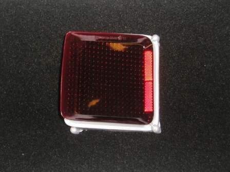 Driver Side Tail Light Lens w/Silver Housing - lots of little spots on lens