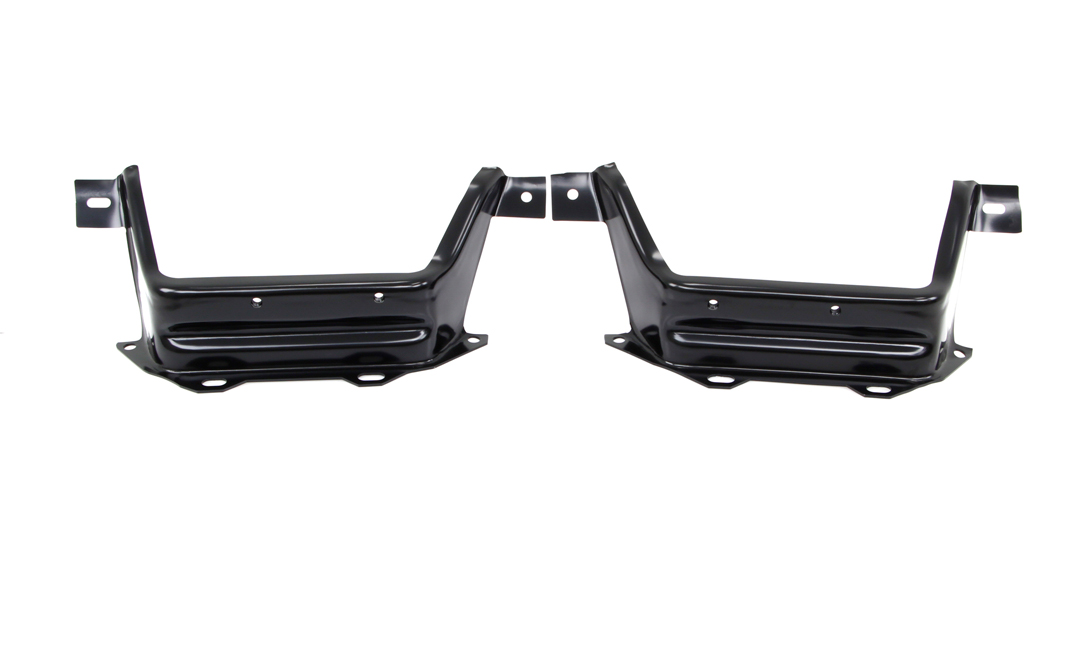 Rear bumper bracket set