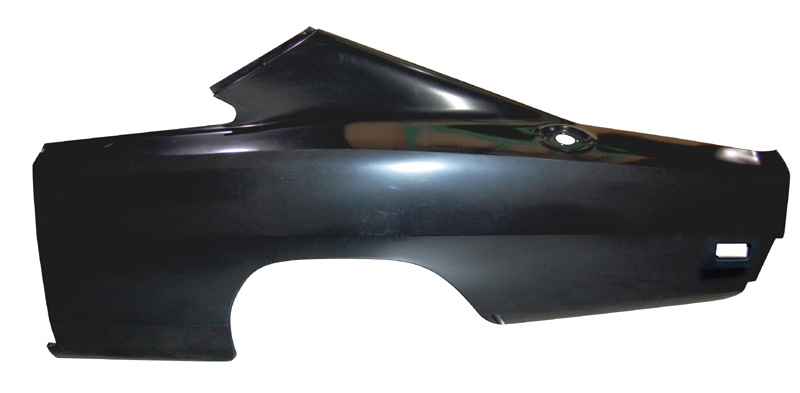 OEM Full Quarter Panels - Drivers Side.  These are NOT the AMD panels that has the body line not line up over the quarters or the rear of the panel - THESE FIT CORRECTLY and are a separate tooling from AMD which were not made correctly.   Truck freight required