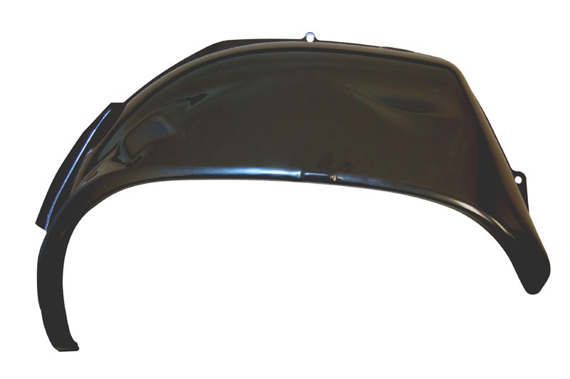 Outer Wheelhouse panel - Drivers side - Black electrodeposit primer finish, shipped over sized - PLYMOUTHS