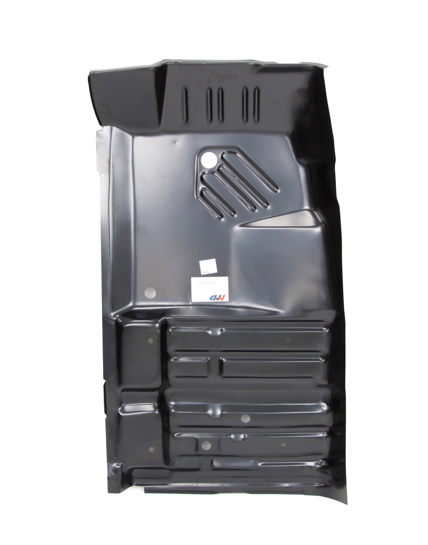 Drivers side floor pan with flange