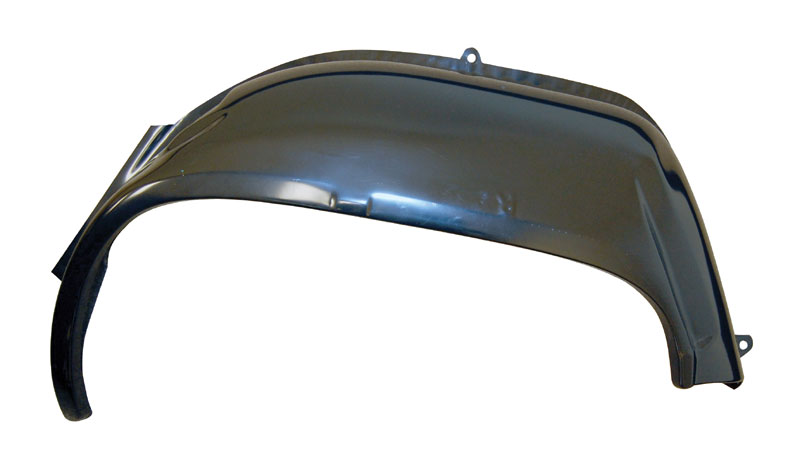 Outer Wheelhouse Panels Drivers Side - Black Electrodeposit primer finish - PLYMOUTHS