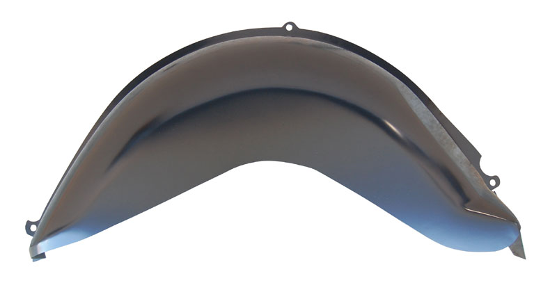 Drivers side inner wheelhouse - High Quality Reproduction - in DP Black primer