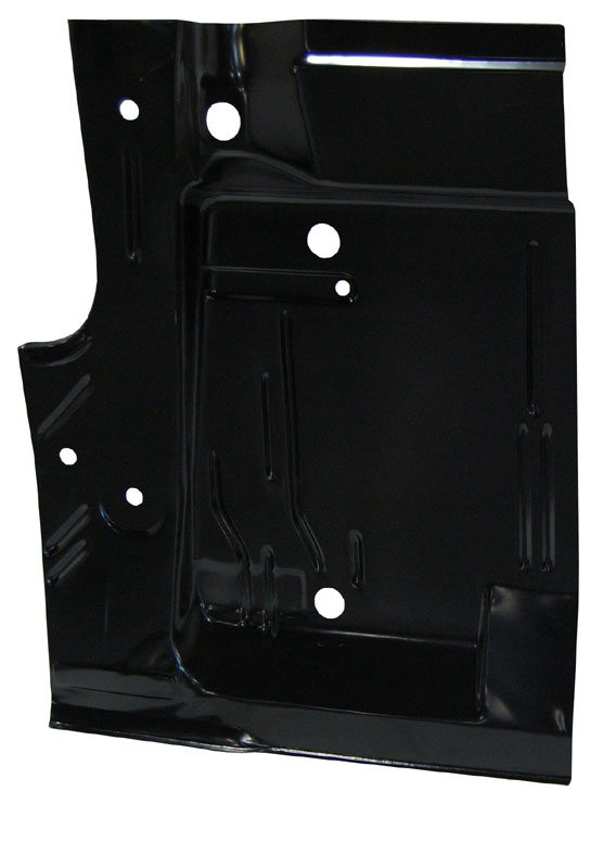 Drivers Side Trunk Floor - half panel (Higher quality versions - 2nd generation reproductions)