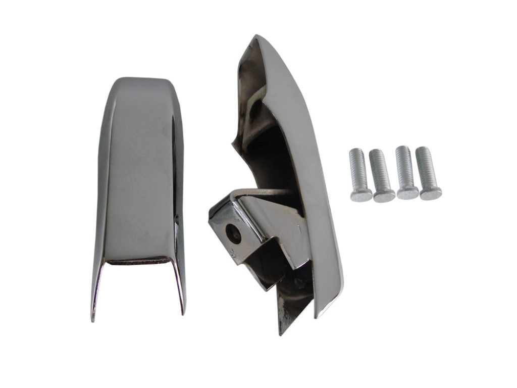 Chrome Bumper Rear Bumper Guards (pair)