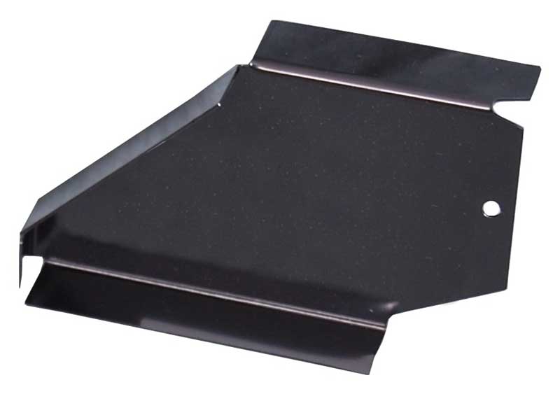 Passenger trunk floor extension end cap