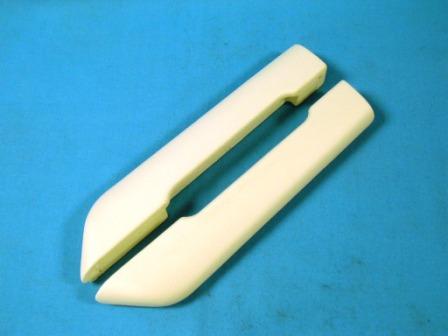 Front Armrest pads -  White (Pair)