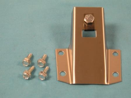 Resonator / Muffler To Floorpan Mounting Brackets, Correct for use with our reproduction muffler hangers <b>(Part #AL-M1B1)</b>