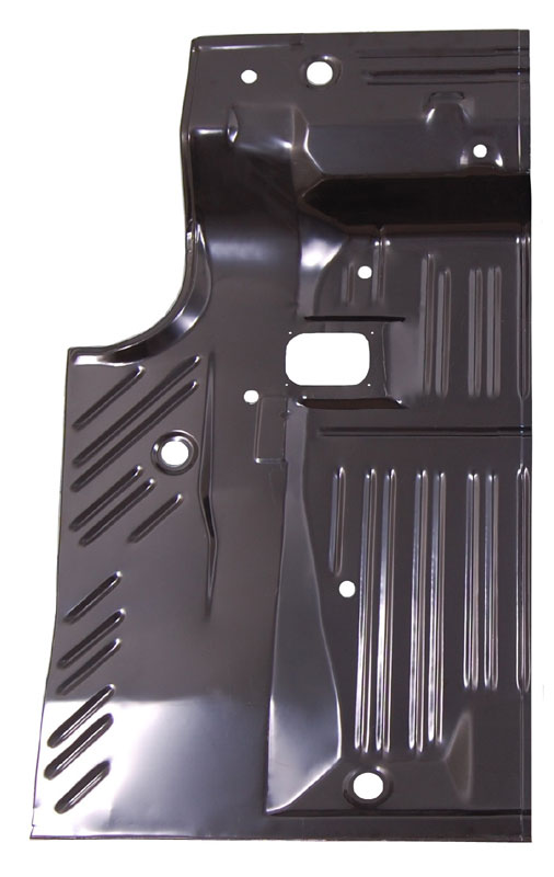 Drivers side Trunk floor half  - Measure aprox. 31" wide x 51" long *Truck Freight only on these trunk floor halves