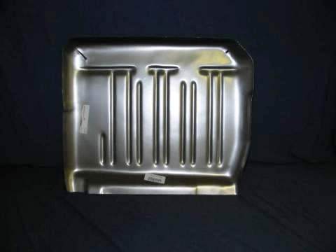 Rear Passenger Side Floor Pan - Measures 19" long  X  21" wide.  
<b>Disclaimer</b> - * These floorpans will fit for these years, but are not exact for any of the years. they will work, however some trim work and adjusting of the floor pans will be required.