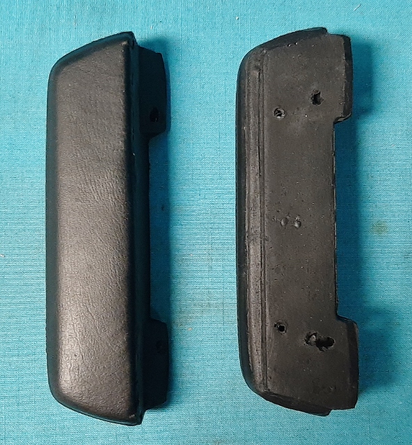 Armrest Pad, A-body - Front Armrest pads - black only. 
 - <b>BLACK</b> (Pair)