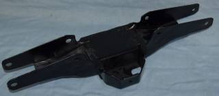 Tranny Crossmember - original reconditioned 4 speed or auto crossmember - used 3/8" bolts to torsion bar crossmember - powder coated black