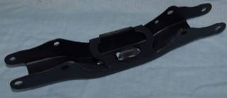 Tranny Crossmember - original reconditioned 4 speed or automatic crossmember - powder coated black