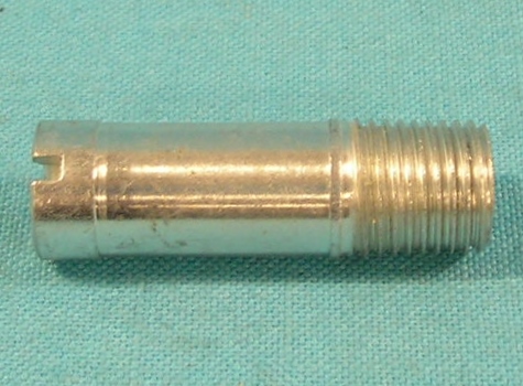 Heater Hose nipple / Fitting - 1/2 hose fitting, 1/4 NPT threaded end, 1-3/4” long heater hose nipple