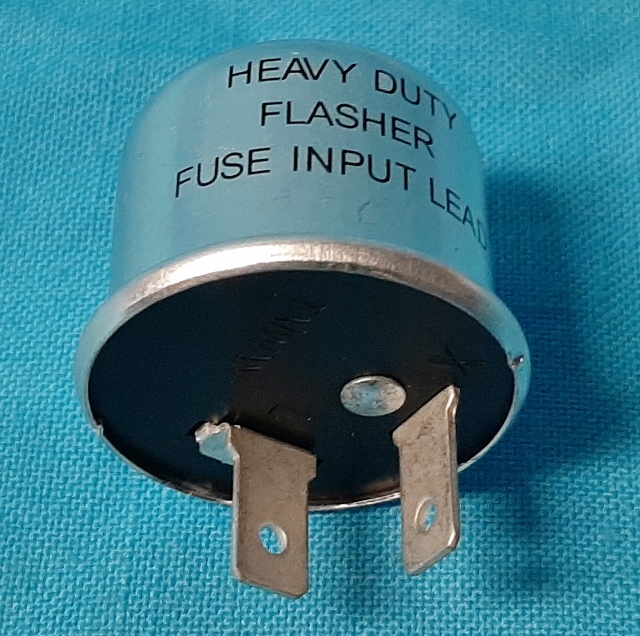 Turn signal flasher for all models with onE flashing rear turn signal bulb per side - aftermarket