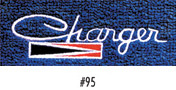 Embroidery Logo's-- Dodge <b>Charger</b> logo and the <b>Arrowhead</b> logo